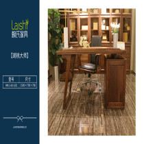 Lais Furniture Modern Solid Wood North American Pure Black Walnuts Series HM-G02 Can Stretch 1 5m desk