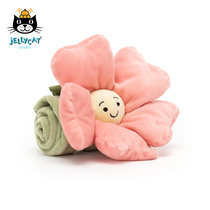 jellycat 2021 new product Fleury petunia soothing towel soft and comfortable cute plush toy gift
