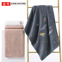 Gold cotton starry sky towel bath towel children thickened adult men and women couple face towel bath towel beach towel absorbent