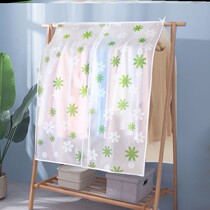 Hanger dust cover cover cloth transparent cabinet cover gray floor bedroom closed simple storage and finishing indoor curtain room