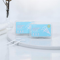 Spot TENKOU ryuuugi Tiangong flow instrument oral cleaning slender flexible round thread flosstick 50 boxes