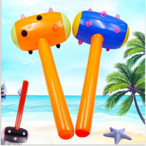 PVC inflatable Mace 85cm large children play hammer cartoon Mallet manufacturers game parent-child props color