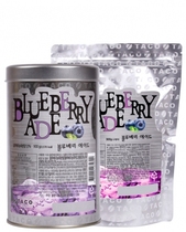 Minimum order of 2 packs)Korean imported original TACO Dako Blueberry Iced tea Powder 1kg straight-brewed drink