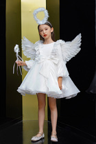 Girls Halloween Childrens Costume cosplay Little Angel Elf Princess Dress Girls Dress