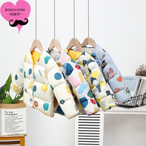 Light and light childrens down jacket for men and women baby infant down liner Foreign style childrens warm winter jacket