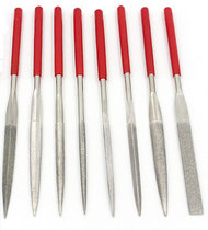 Diamond file small steel file flat metal alloy set metal semicircular triangle Jacken knife grinding