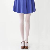 Japanese White Stockings pantyhose spring and autumn micro pressure stockings velvet anti-hook silk slimming bottom socks