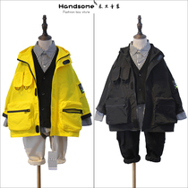 La Fleet Childrens Clothing Designer Childrens Fashion Jacket 21 Autumn New Products Boys Twist Wind Zipper 3760