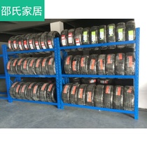 Repair shop car tire rack display rack iron frame 4s shop repair car rack wheel display rack storage rack
