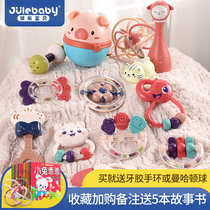 Bed bell Baby bedside rotating rattles Baby stroller toy stroller bed pendant Color childrens hanging bell Wind chimes can bite