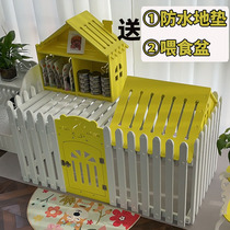 Pet dog fence Cat cage Universal small dog Teddy Bomei Dog fence French bucket puppy isolation fence Villa