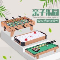 Playing not greasy toy table football machine adult double play 12-year-old football child interactive parent-child board game