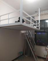 Custom space-saving Wrought iron hammock Small apartment type pavilion bed hanging wall hanging apartment high six frames do not take up space