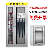 304 stainless steel fire cabinet Site fire extinguisher box Miniature fire station outdoor emergency supplies equipment tool cabinet