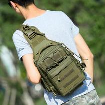 Luya Bag New Fishing Bag Casual Multifunction Single Shoulder Diagonal Satchel Mens Chest Bag Outdoor Camouflated Tactical Backpack