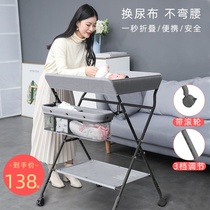 Diaper changing artifact baby bath care table one body mother and baby room diaper baby newborn baby care table