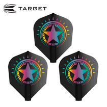 TARGET Pirate 8 FLIGHT Japanese dart hand field winged black No 6 professional darts wing