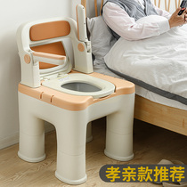 Elderly toilet Removable toilet Reinforced stool chair Household elderly disabled patient portable non-slip stool