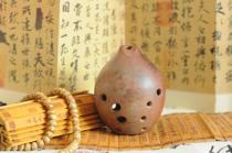 Popular Anbang pear Xun ten-hole fat pear xun Chai kiln becomes handmade custom thick and quaint