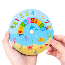 Baby learning mathematics kindergarten arithmetic teaching aids 3-6-year-old childrens Enlightenment early education addition and subtraction calculation frame decomposition ruler