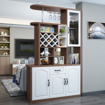 Wine cabinet Simple modern entrance cabinet Foyer hall cabinet Small apartment partition cabinet Screen decoration cabinet Locker shoe cabinet