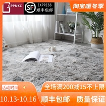 Nordic ins carpet bedroom 2021 New light luxury home long hair living room coffee table mat thick plush blanket mat
