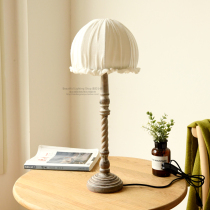 Mei Lantern Collection (Morning Dew) Lamp Nordic Country Cotton and Linen Bedside Art and Homestay