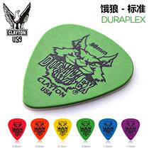American CLAYTON hungry wolf standard DURAPLEX electric guitar folk guitar bass pick