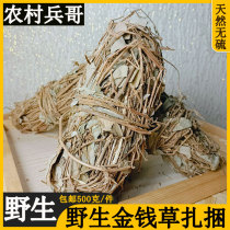 Wild money grass bundle 500g Chinese herbal medicine fresh and dry goods Premium selection Big leaf soup Chinese herbal medicine water tea