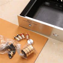 Class A power amplifier on both sides of the heat sink aluminum alloy power amplifier chassis outer radiator Small A chassis aluminum box