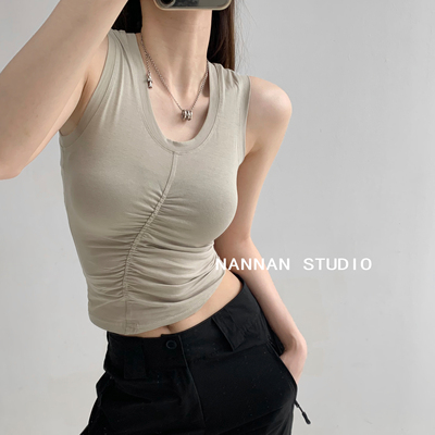 taobao agent T-shirt, short tank top, jacket, tight