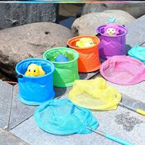 Fish net fishing net fishing net fishing net children y fishing net toy fishing net outdoor net pocket to extend