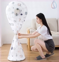 Electric fan cover dust cover floor-standing household electric fan cover all-inclusive floor fan cover round fan cover