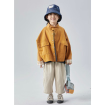 OLA MITI Customized Children Bat Cuff Twill Pure Cotton Double Layer Short Sleeves Jacket Jacket Jacket
