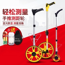 Range Finder wheel digital display mechanical roller ruler push roller type rangefinder hand push measuring ruler car high precision measurement