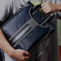 Man Bag Single Shoulder Bag Oxford Cloth Business Briefcase Diagonal Satchel Vertical mens bag Casual Tidal Nylon Handbag