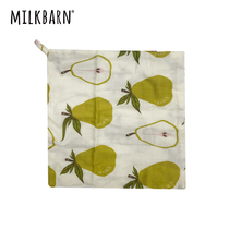 Milkbarn2022 spring summer baby saliva towel Triangle Towel baby enclosure Mouth newborn Fang Scarf handkerchief