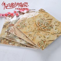 Toilet tile tile tile 300x300 background tile tile anti - slip floor tile kitchen gold brick - plated brick K - tile