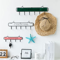Clothes adhesive hook female room decorations entrance door entrance door hanging clothes hook light luxury Sticky Wall Wall wall hanging clothes shelf