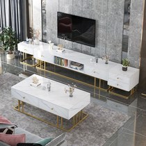 Light luxury TV cabinet simple modern TV cabinet Net Red new living room simple bedroom small apartment coffee table combination