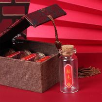 Baby fetal hair Fetal hair preservation bottle souvenir Newborn baby homemade umbilical cord storage bottle Baby tooth collection box