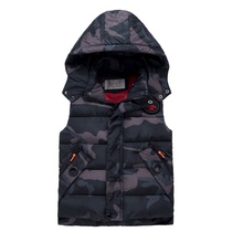 2020 autumn and winter new waistcoat down cotton-padded jacket children's clothing wear Korean fashion Zhongda children's waistcoat boy cotton-padded jacket