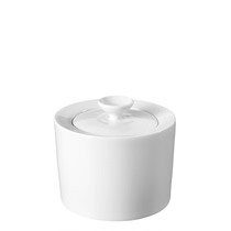 Domestic spot Meissen Mason Classic white porcelain sugar box made in Germany Tea can with lid Coffee sugar tank