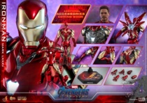 HOTTOYS HT MMS528D30 1 6 diecasting alloy multiple series 4 Iron Man MK85