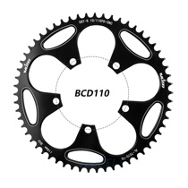Road bike crankset disc 110BCD 50T 52T 54T 56T 58T 60T width teeth disc