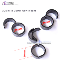 30mm to 25mm ring rubber pad plastic gasket suitable for 30mm ring fixture Flashlight lamp holder Fixture Parts
