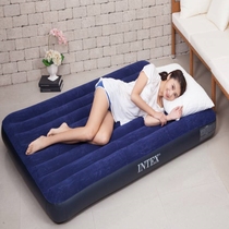 INTEX inflatable mattress outdoor household air bed camping portable folding automatic floor mattress accompanying bed