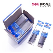 Del Stationery 6959 blue ballpoint pen core press wholesale refill ballpoint pen 0 7mm100 office supplies