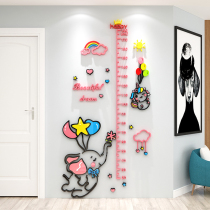Measuring Height Ruler Wall Stickers Mural 3d Stereocartoon Home Baby Room Placement Decoration Creativity