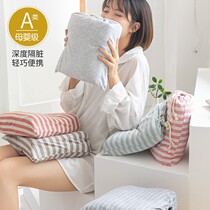 Pure cotton hotel with dirty sleeping bag for adults travel single double bed sheet quilt cover integrated travel hotel portable